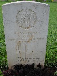 Dar Es Salaam War Cemetery - Suttie, G